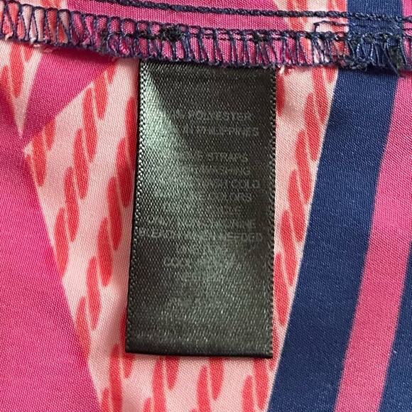 EUC Express Pink, Purple & Navy Strapless Cocktail Sundress. Size M. - Picture 7 of 7